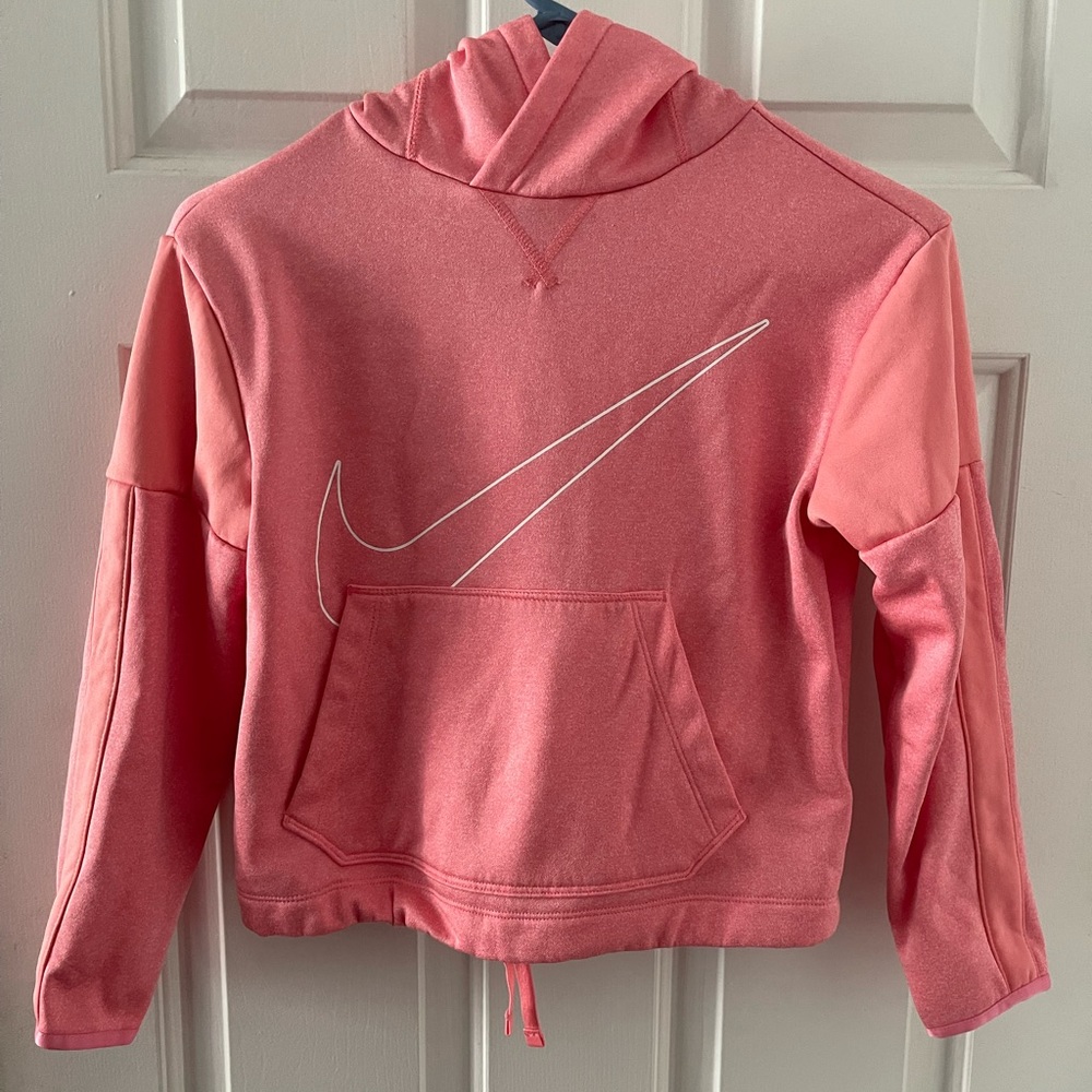 Girls pink Nike hoodie